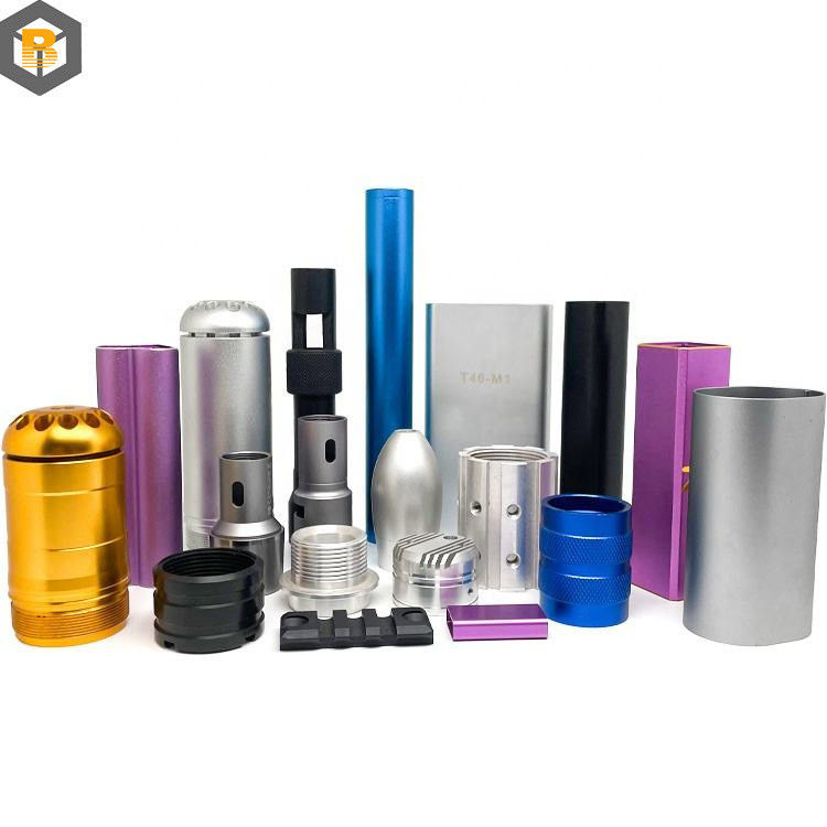 Peças sobressalentes anodizadas de liga de processamento CNC personalizadas para fresagem CNC OEM por 2D / 3D / desenho
