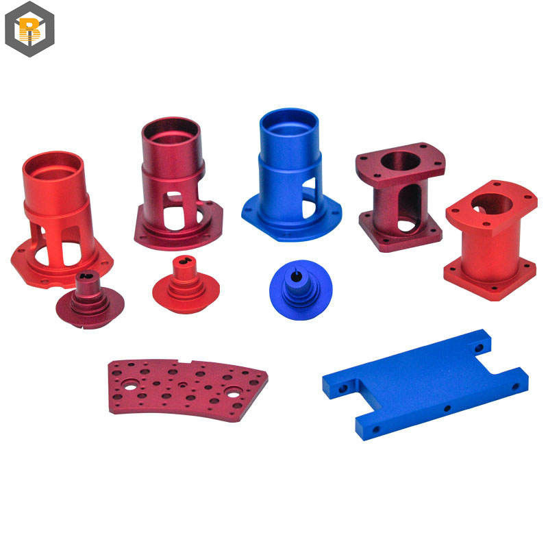 Peças de fresagem CNC de 5 eixos personalizadas para usinagem de liga de alumínio por 2D / 3D / desenho OEM