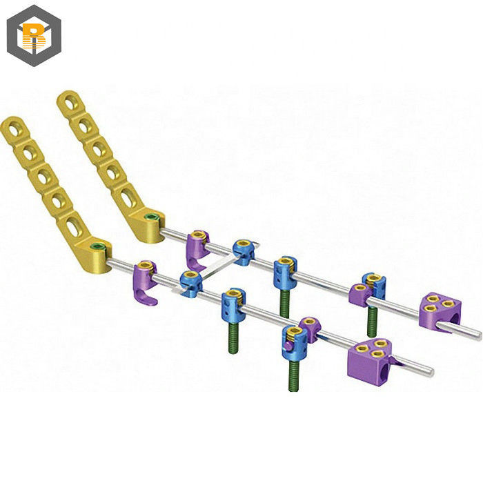 Sistema de fixação cervical posterior parafuso de bloqueio personalizado por 2D / 3D / desenho parafuso occipital