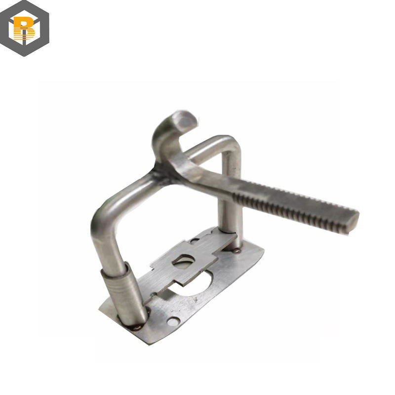 2D/3D/desenho Custom Smfl Snc Folha de dobra de aço inoxidável Metal Fabricação Parte sobressalente